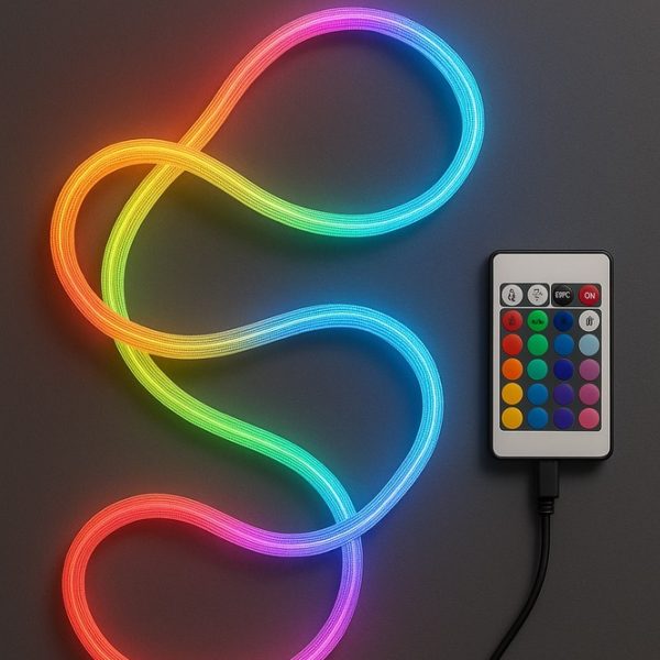 نوار نئون بافت‌دار RGB مدل Woven Magic
