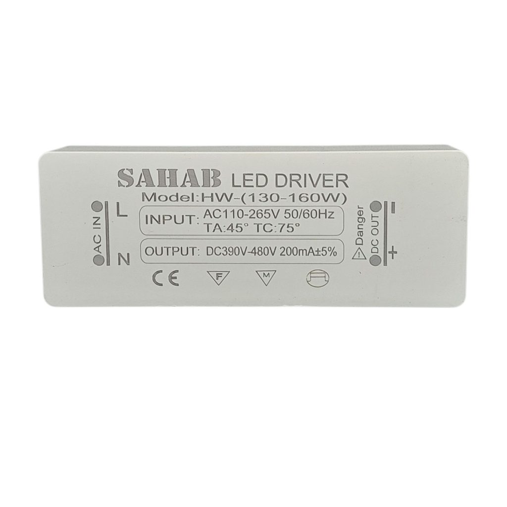 درایور LED تک کاناله 160 وات 130 ولت