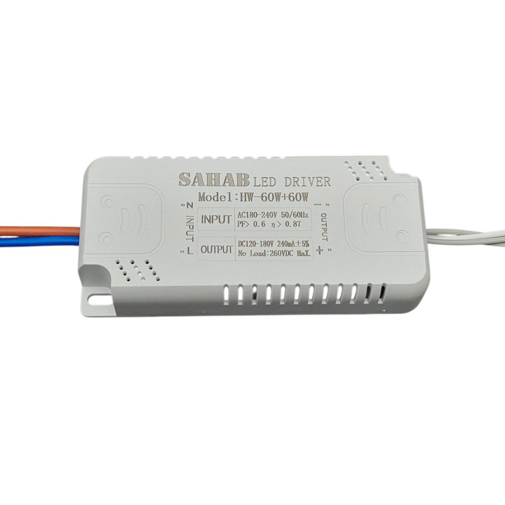 درایور LED تک کاناله 60 وات 60 ولت