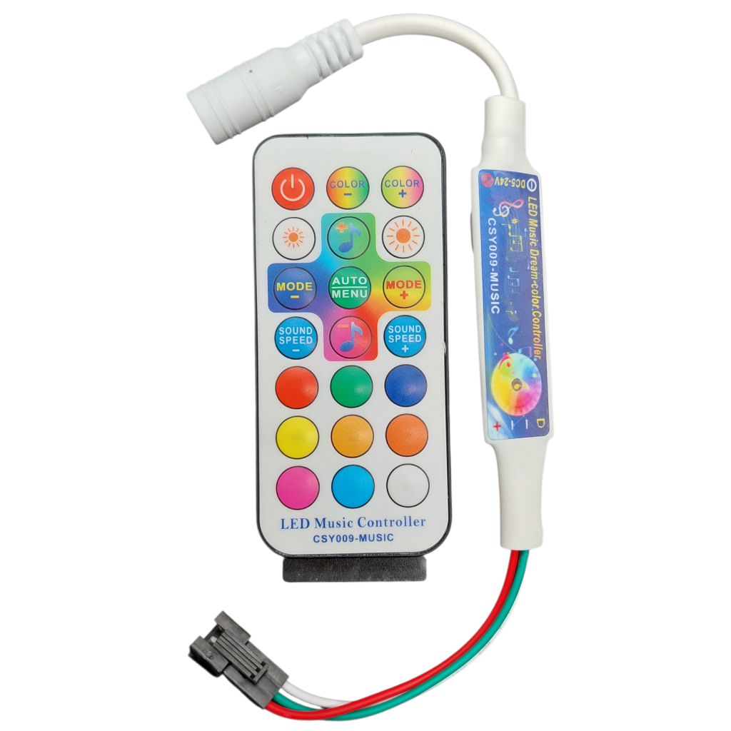 کنترلر موزیکال RGB نواری ریموتی