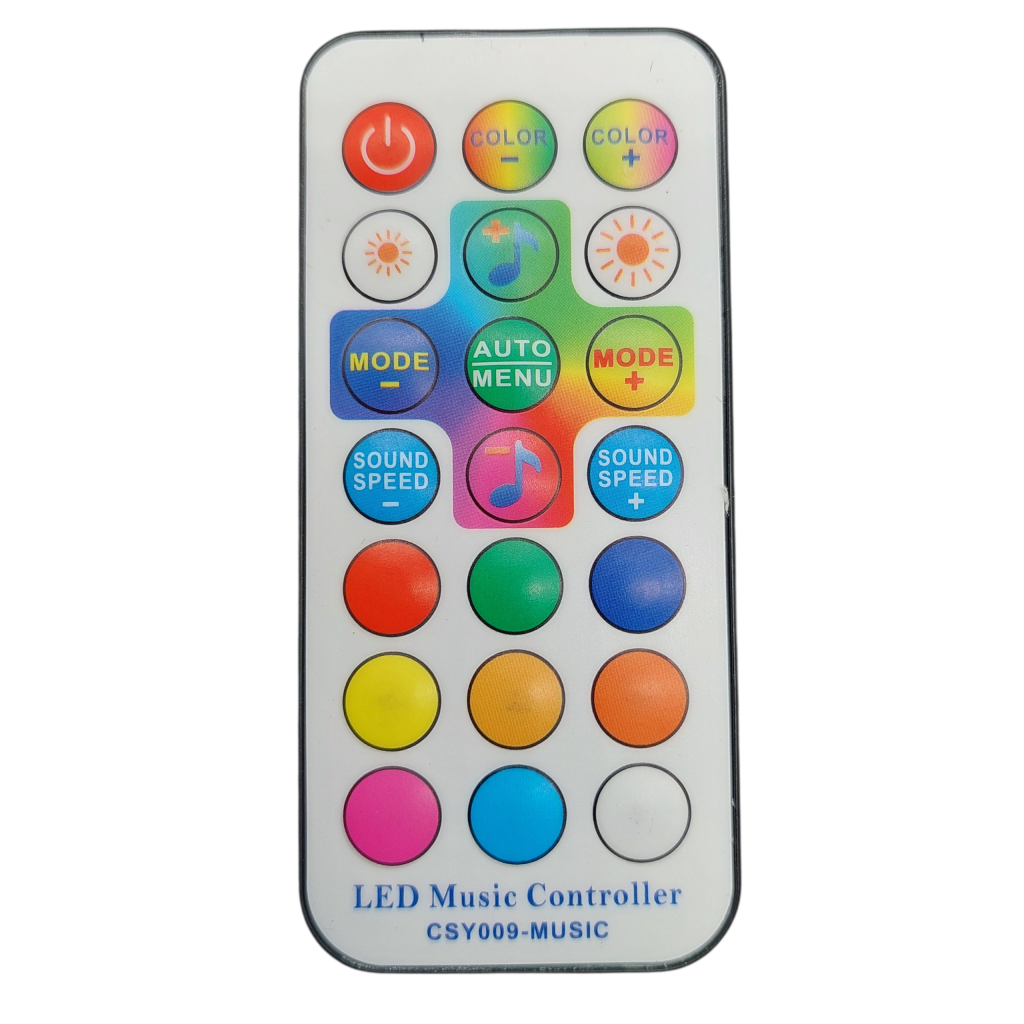 کنترلر موزیکال RGB نواری ریموتی