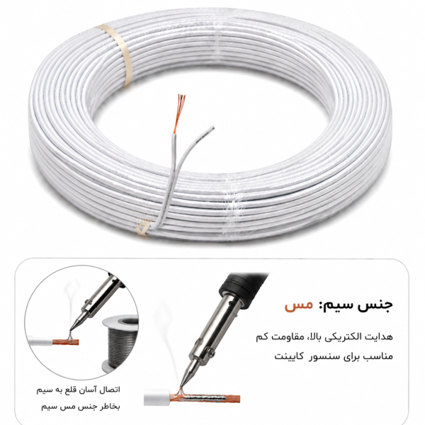 سیم AWG .2 مس